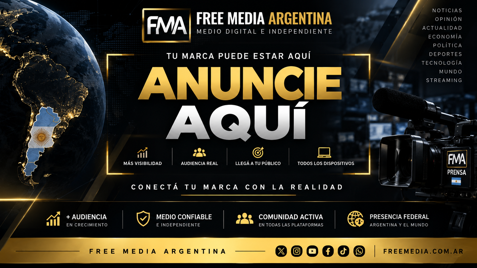 Anuncie en Free Media Argentina